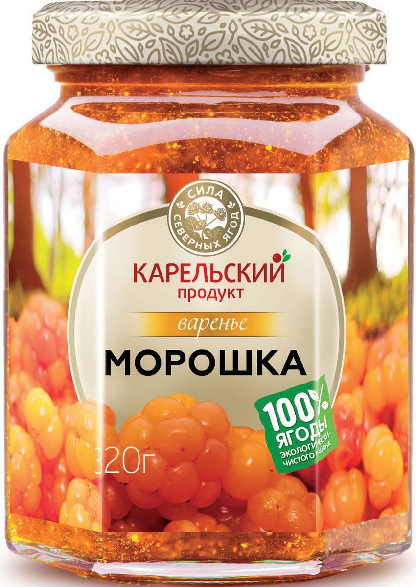 Изображение Варенье из морошки «домашнее»  от Вологодского молочного дома