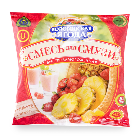 Изображение Смесь для смузи от Вологодского молочного дома