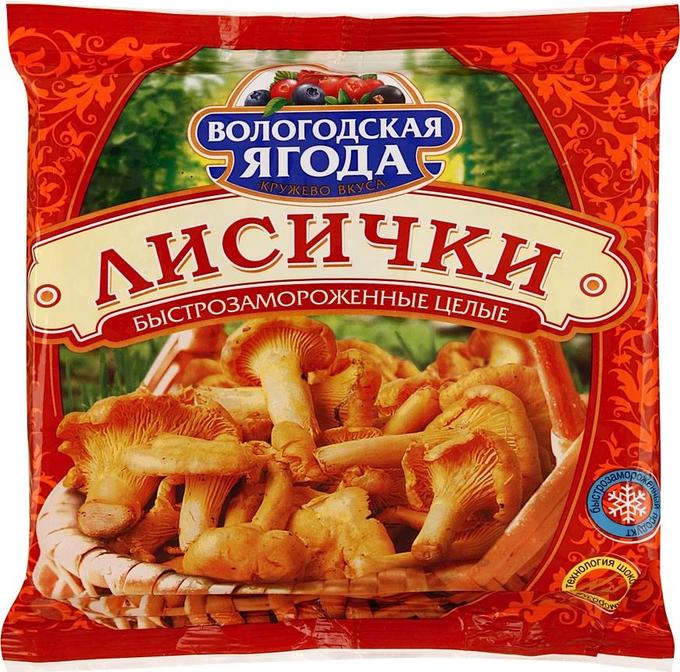 картинка Лисички от от Вологодский молочный дом