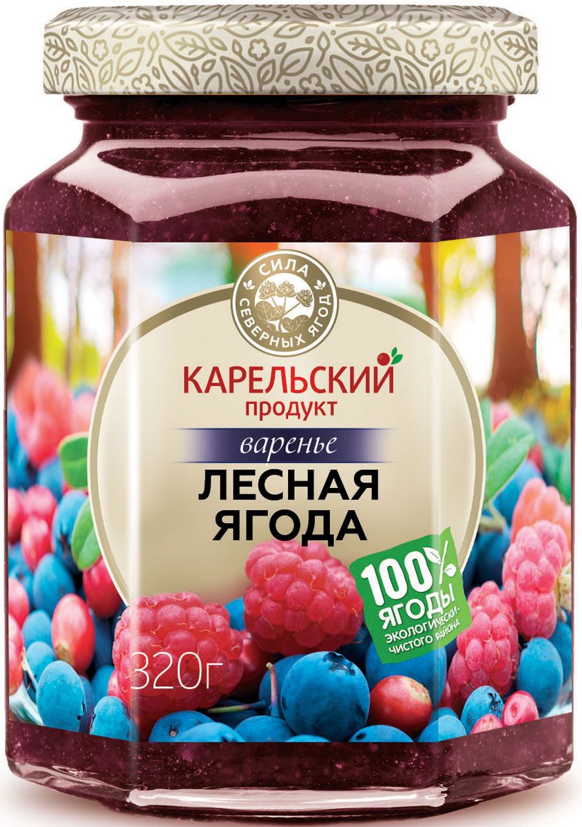 Изображение Варенье из лесных ягод «домашнее»  от Вологодского молочного дома
