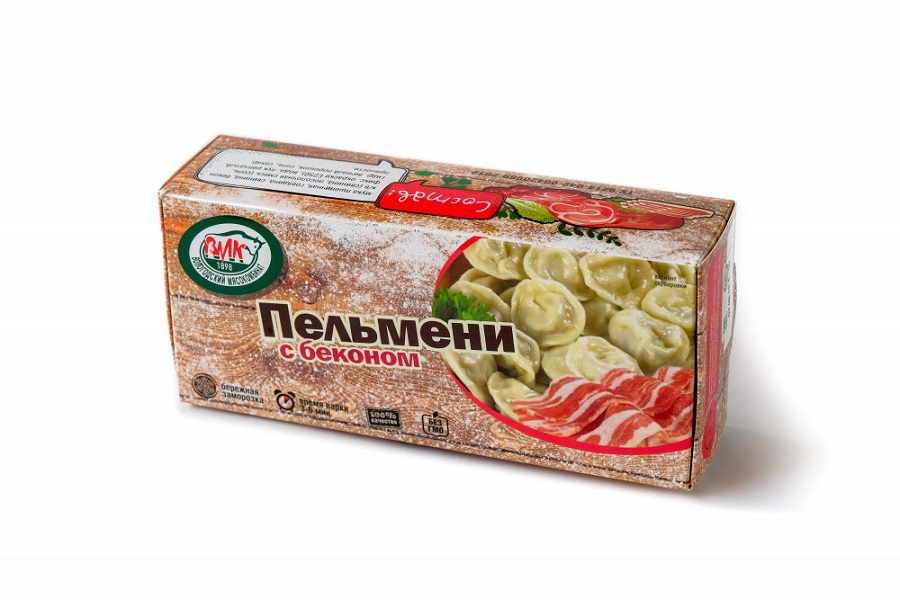 Пельмени "С беконом" оптом от Вологодских производителей