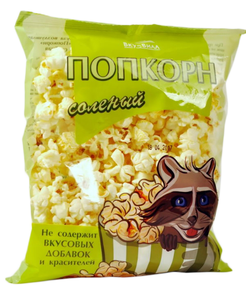 «Попкорн» соленый оптом от Вологодских производителей