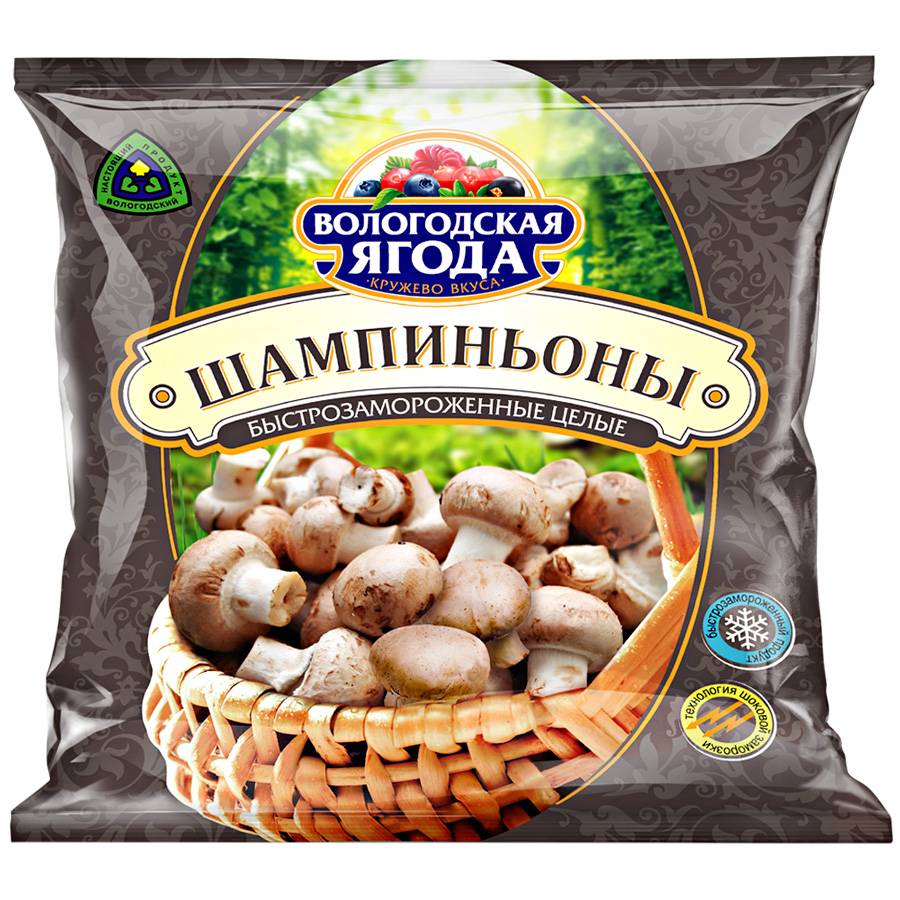 картинка Шампиньоны целые от от Вологодский молочный дом