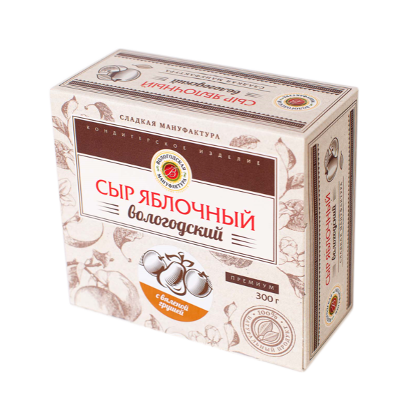Сыр «Яблочный» Груша оптом от Вологодских производителей