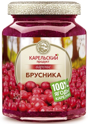 Изображение Варенье из брусники «домашнее» стерилизованное  от Вологодского молочного дома