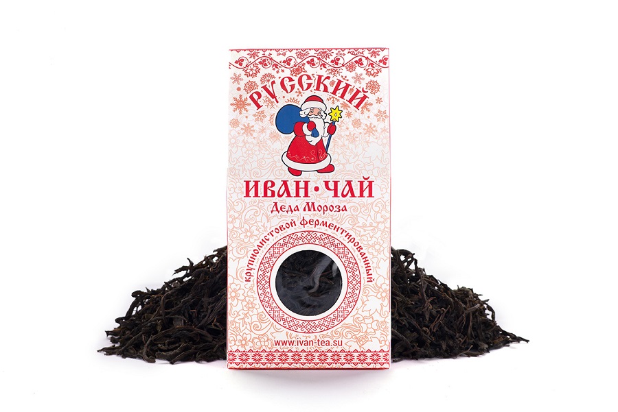 Русский Иван-чай Деда Мороза черный ферментированный оптом от вологодских производителей с доставкой по Санкт-Петербургу