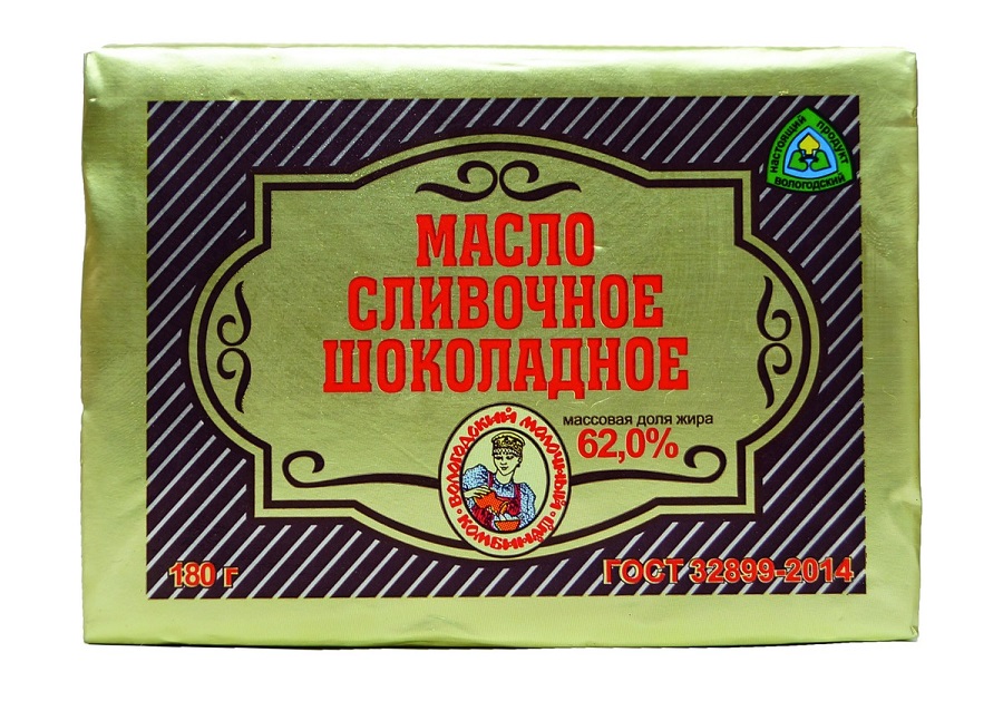 Масло Шоколадное оптом от Вологодских производителей